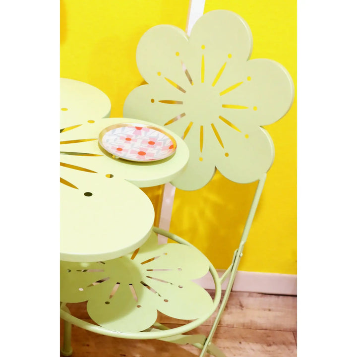 Tisch Stühlegarnitur Blossom aus Eisen