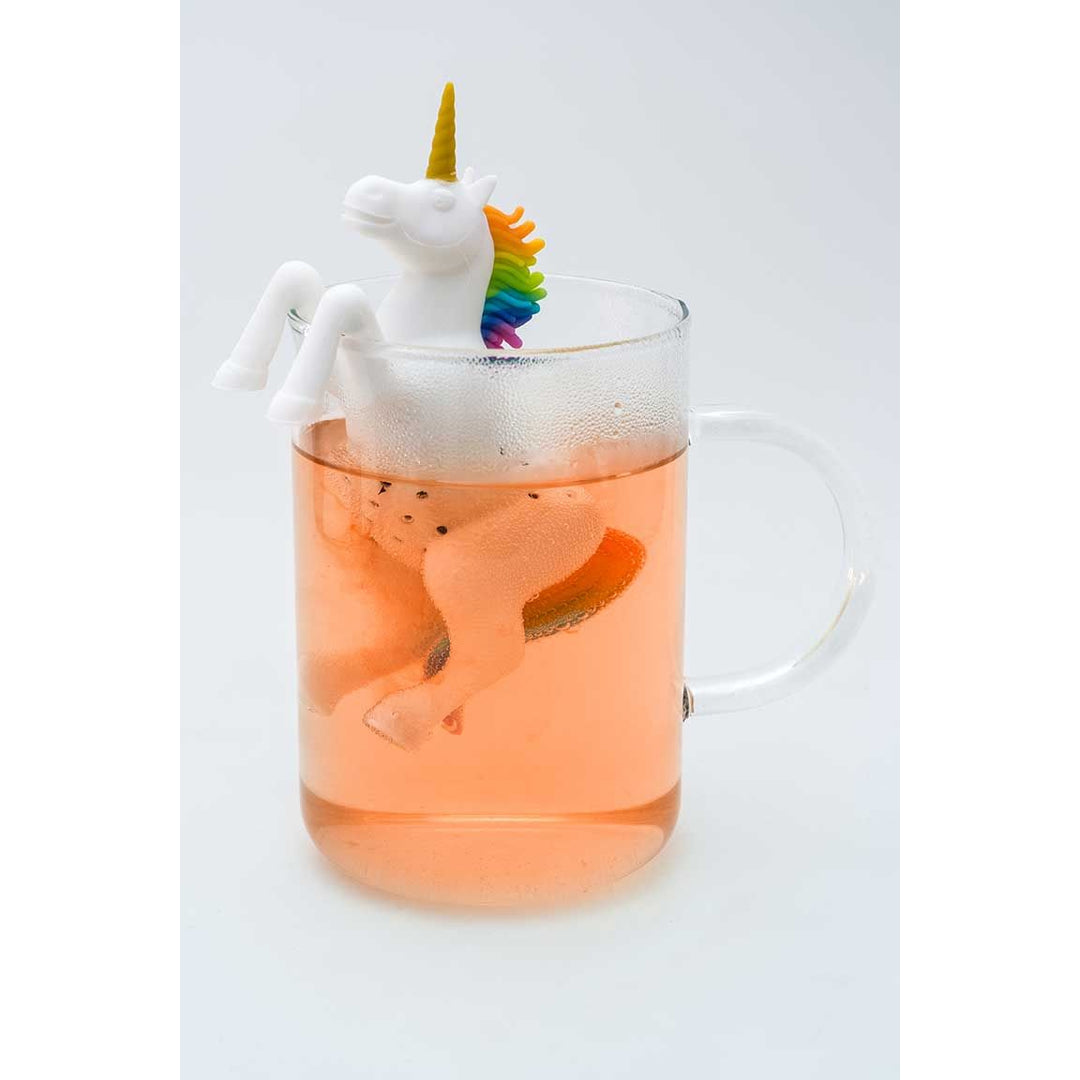 Einhorn Tee Ei aus Silikon – magisches Teesieb für losen Tee mit einzigartigem Design