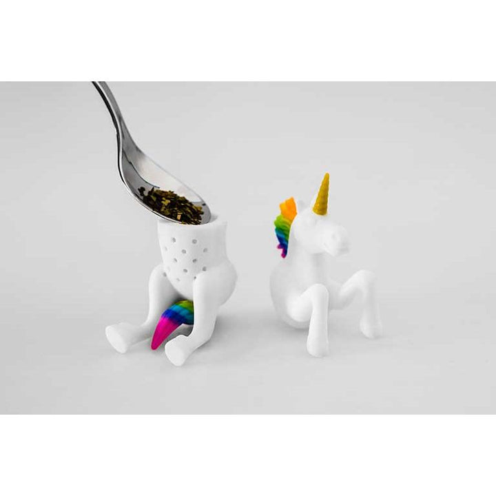 Einhorn Tee Ei aus Silikon – magisches Teesieb für losen Tee mit einzigartigem Design