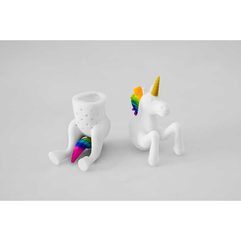 Einhorn Tee Ei aus Silikon – magisches Teesieb für losen Tee mit einzigartigem Design