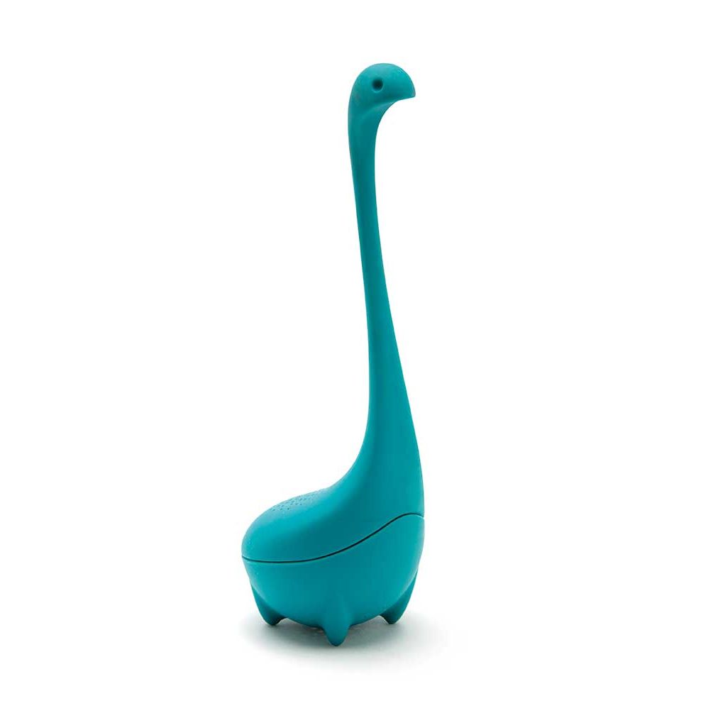 Baby Nessie Tee Ei aus Silikon – kreatives Teesieb in 2 Farben für losen Tee