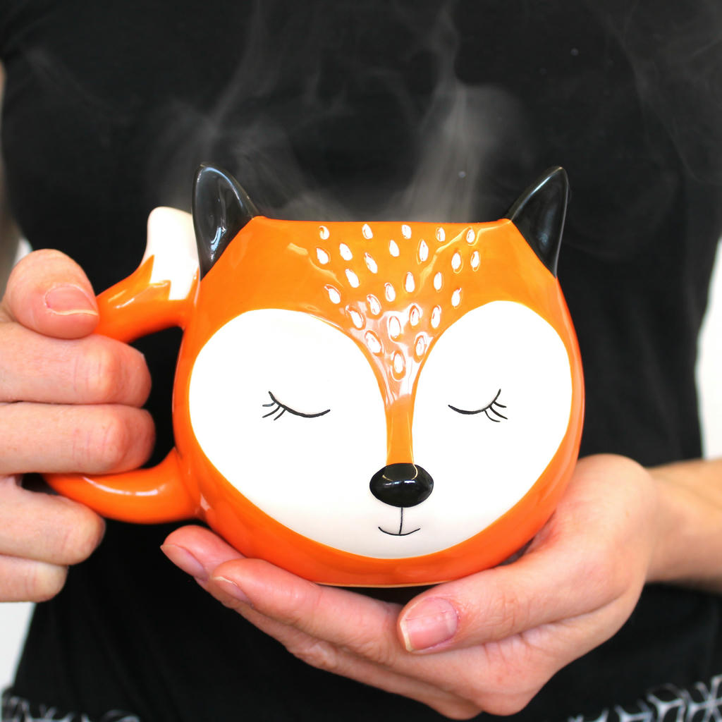 Fuchs Kaffeebecher – stilvoller Keramikbecher im niedlichen Fuchs Design