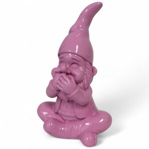 Zwerg 25 cm – moderne Dekofigur aus Kunstharz in 6 Farben