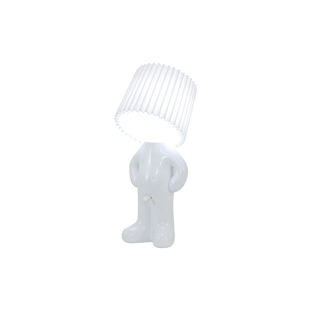 Mr. P. Lampe – originelle Designer Tischlampe mit humorvollem Charakter