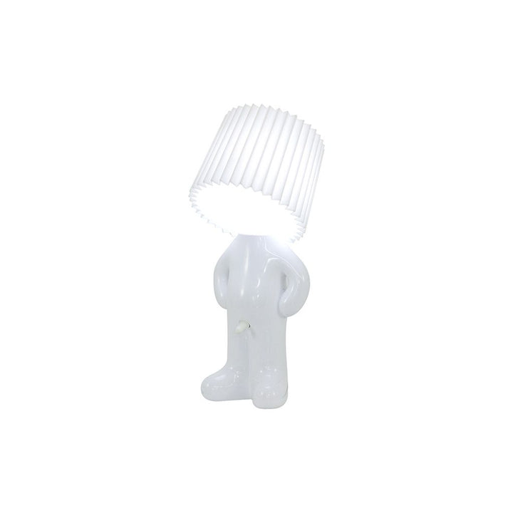Mr. P. Lampe – originelle Designer Tischlampe mit humorvollem Charakter