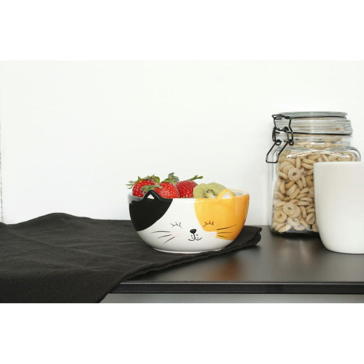 Müslischale Katze – niedliche Keramikschale für Frühstück und Snacks