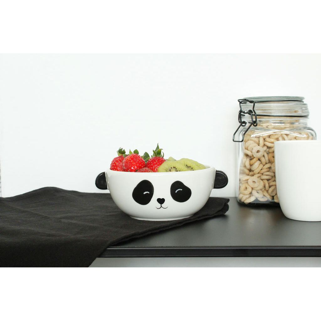 Müslischale Panda – niedliche Keramikschale für Frühstück und Snacks