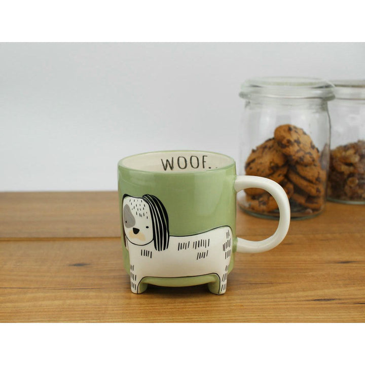 Cute Animal Hund Kaffeebecher – liebevoller Keramikbecher im verspielten Hunde Design