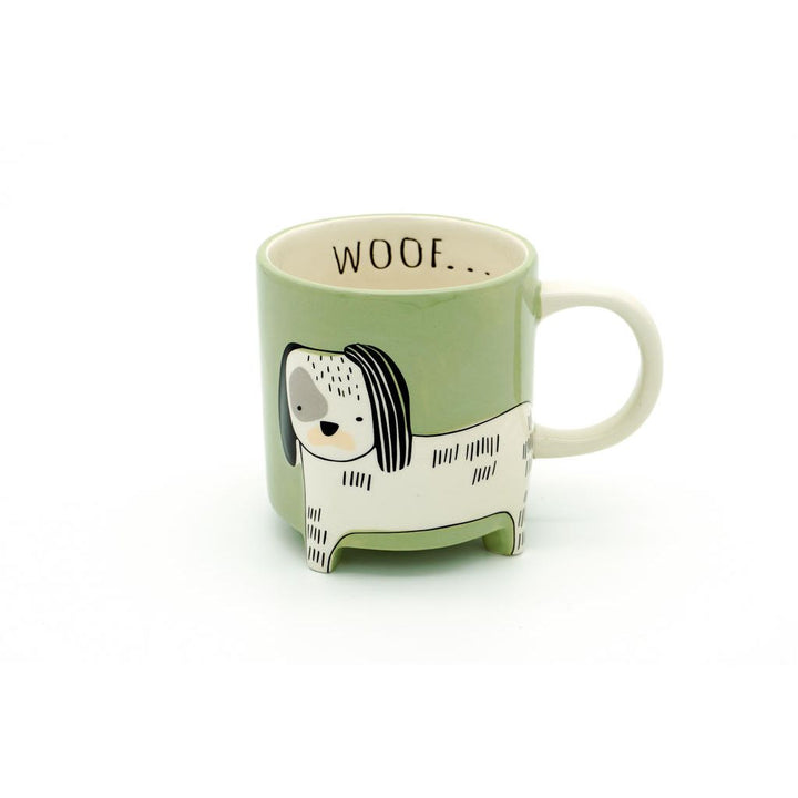 Cute Animal Hund Kaffeebecher – liebevoller Keramikbecher im verspielten Hunde Design