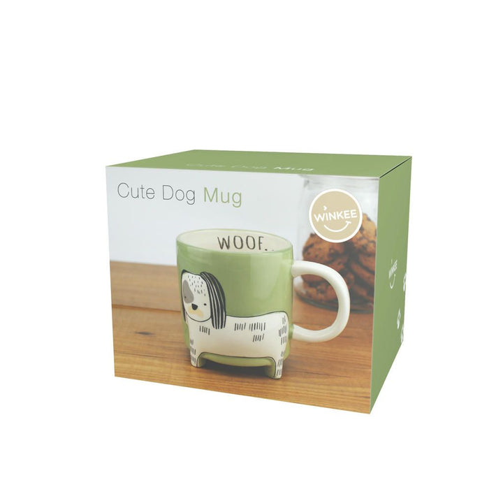 Cute Animal Hund Kaffeebecher – liebevoller Keramikbecher im verspielten Hunde Design