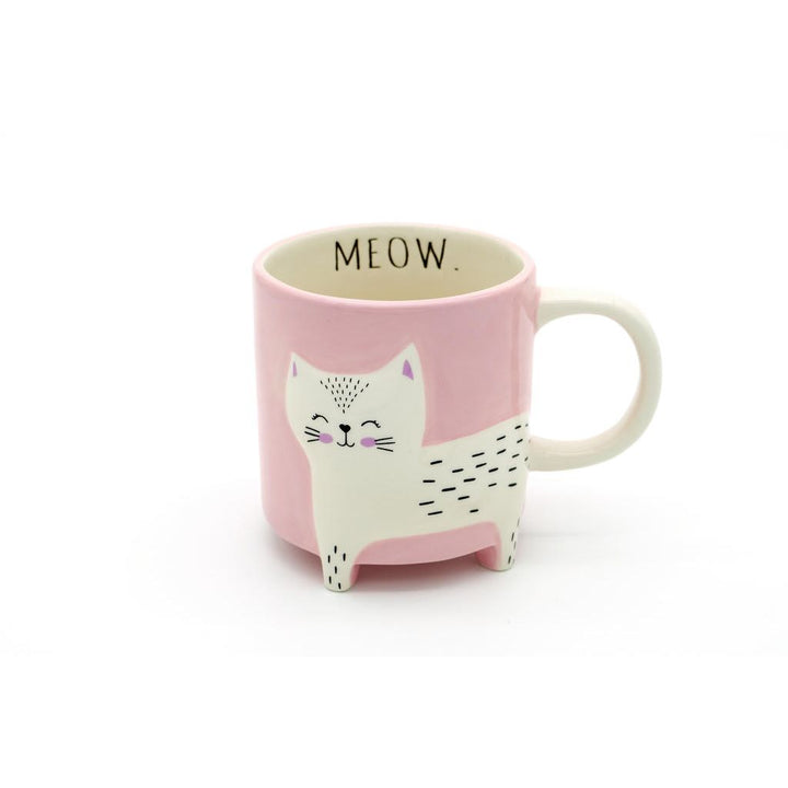 Cute Animal Katze Kaffeebecher – liebevoller Keramikbecher im verspielten Katzen Design
