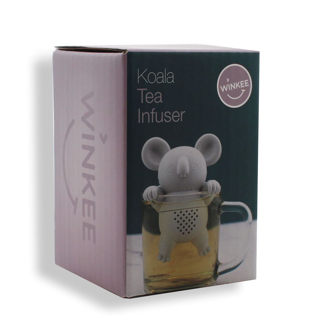 Koala Tee Ei aus Silikon – liebevolles Teesieb für losen Tee mit verspieltem Design