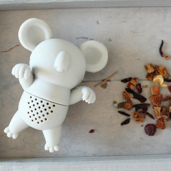 Koala Tee Ei aus Silikon – liebevolles Teesieb für losen Tee mit verspieltem Design