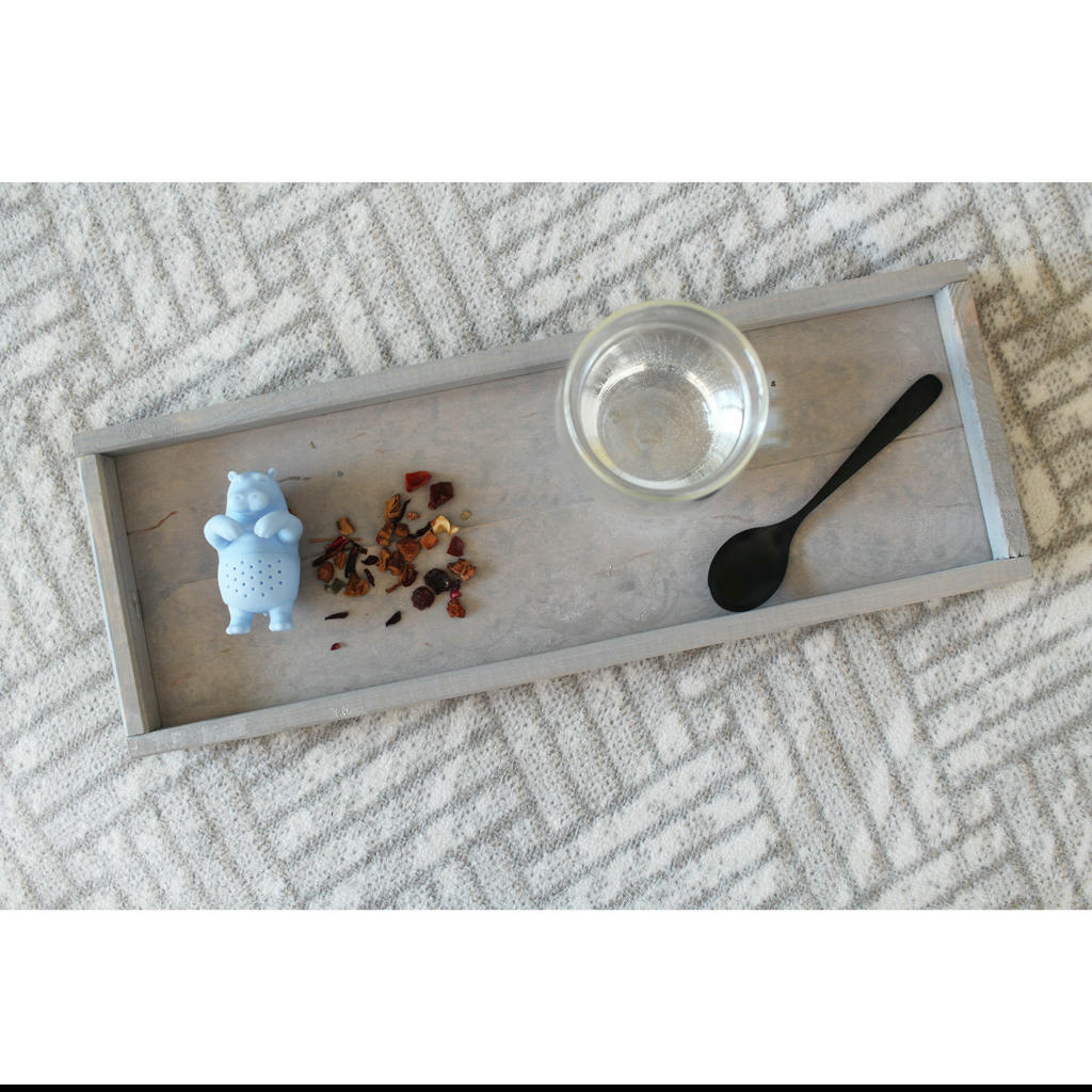 Hippo Tee Ei aus Silikon – originelles Teesieb für losen Tee im niedlichen Nilpferd Design