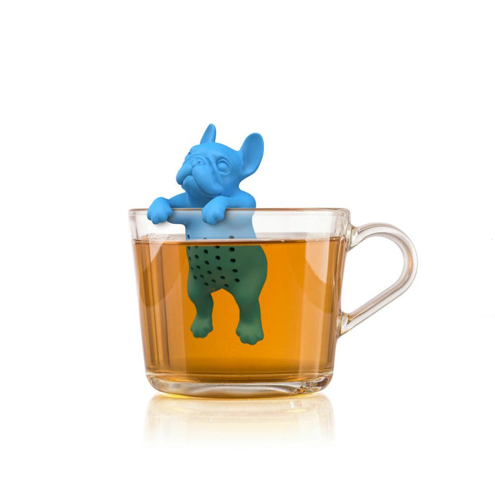 Good Boy Tee Ei aus Silikon – originelles Teesieb im Hundedesign für losen Tee