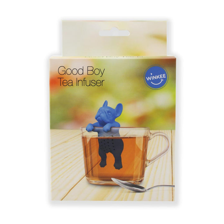 Good Boy Tee Ei aus Silikon – originelles Teesieb im Hundedesign für losen Tee