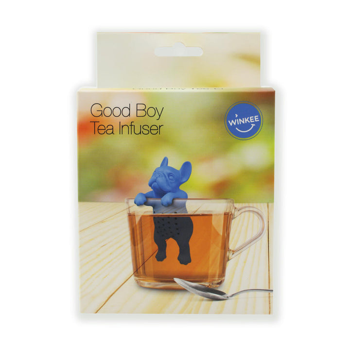Good Boy Tee Ei aus Silikon – originelles Teesieb im Hundedesign für losen Tee