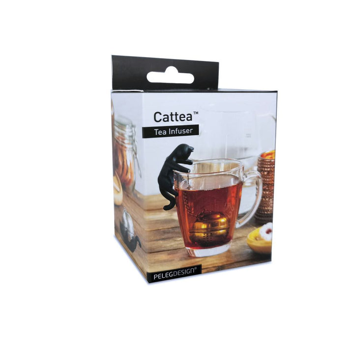 Katzen Tee Ei aus Silikon und Edelstahl – originelles Teesieb mit liebevollem Design