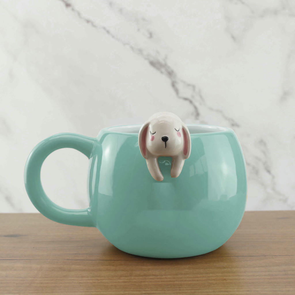 Pet Friends Hase Kaffeebecher – niedlicher Keramikbecher mit liebevollem Hasen Design