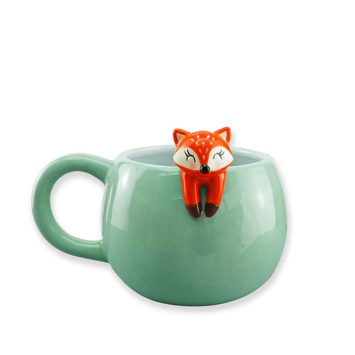 Pet Friends Fuchs Kaffeebecher – niedlicher Keramikbecher mit liebevollem Fuchs Design