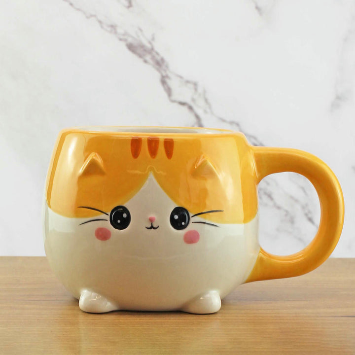 Pet Friends Kätzchen Kaffeebecher – niedlicher Keramikbecher im Katzen Design