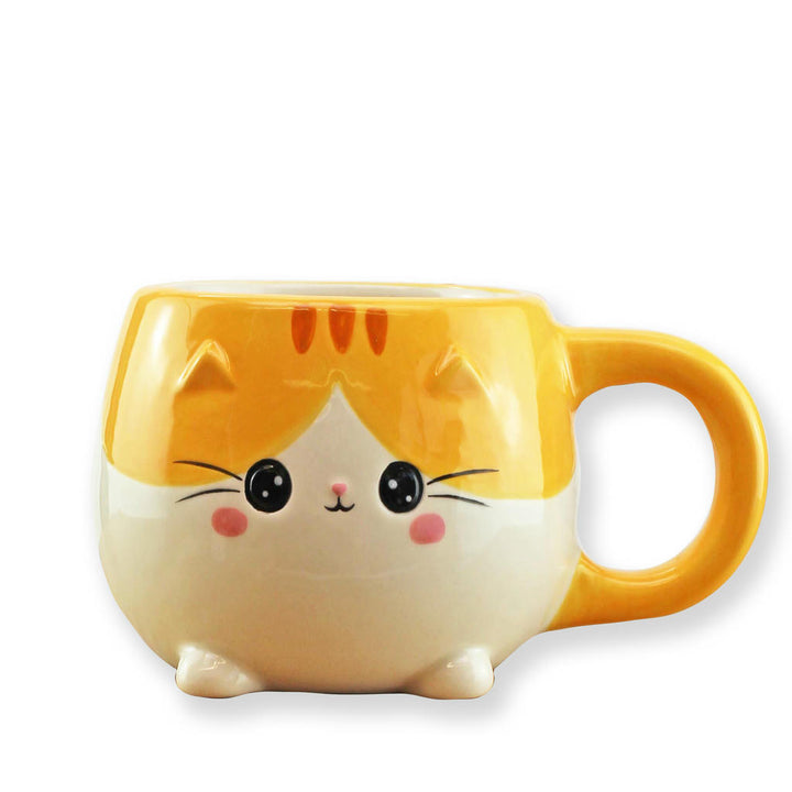 Pet Friends Kätzchen Kaffeebecher – niedlicher Keramikbecher im Katzen Design