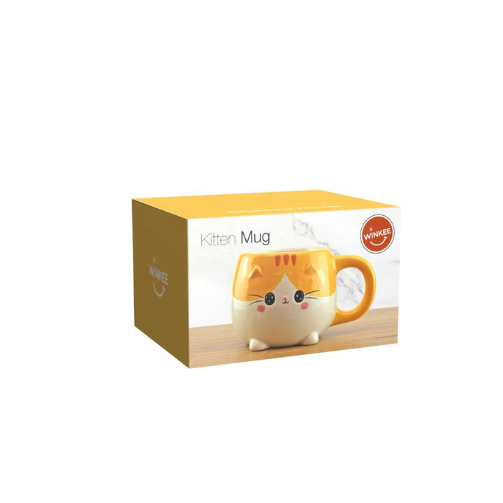 Pet Friends Kätzchen Kaffeebecher – niedlicher Keramikbecher im Katzen Design