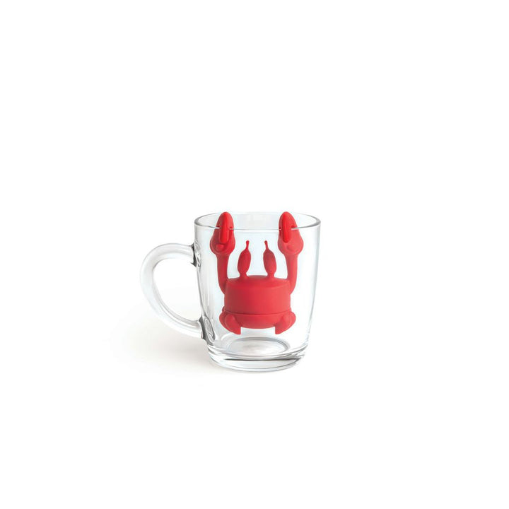Crab Tea Tee Ei aus Silikon – kreatives Teesieb im Krabben Design für losen Tee