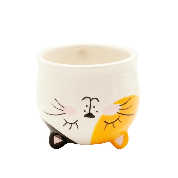 Upside Down Kaffeebecher Katze – kreativer Keramikbecher und Deko in einem