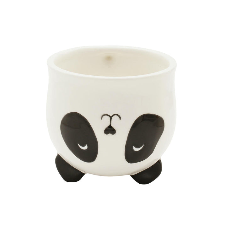 Upside Down Kaffeebecher Panda – kreativer Keramikbecher und Deko in einem