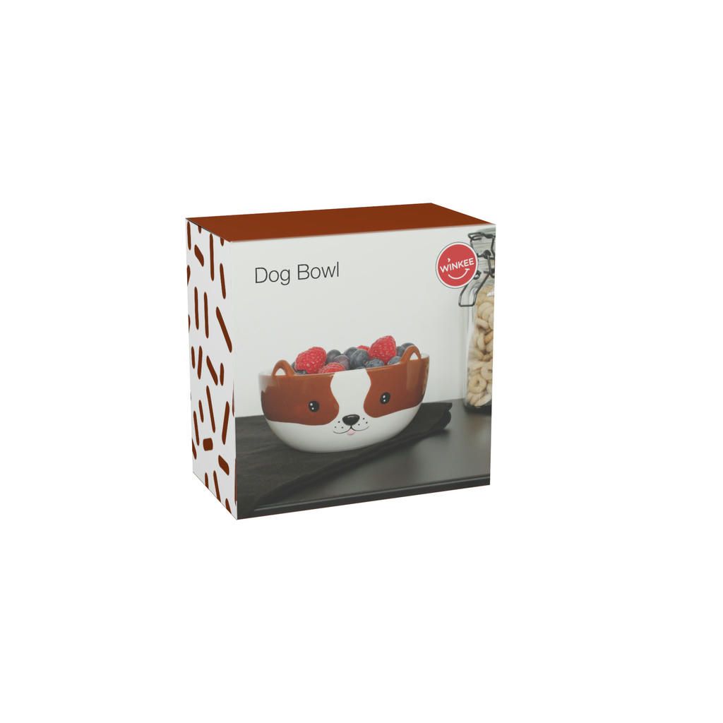Müslischale Hund – niedliche Keramikschale für Frühstück und Snacks