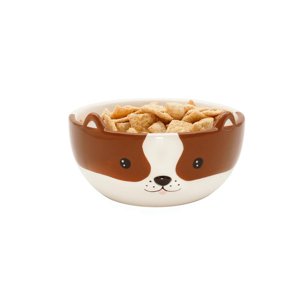 Müslischale Hund – niedliche Keramikschale für Frühstück und Snacks
