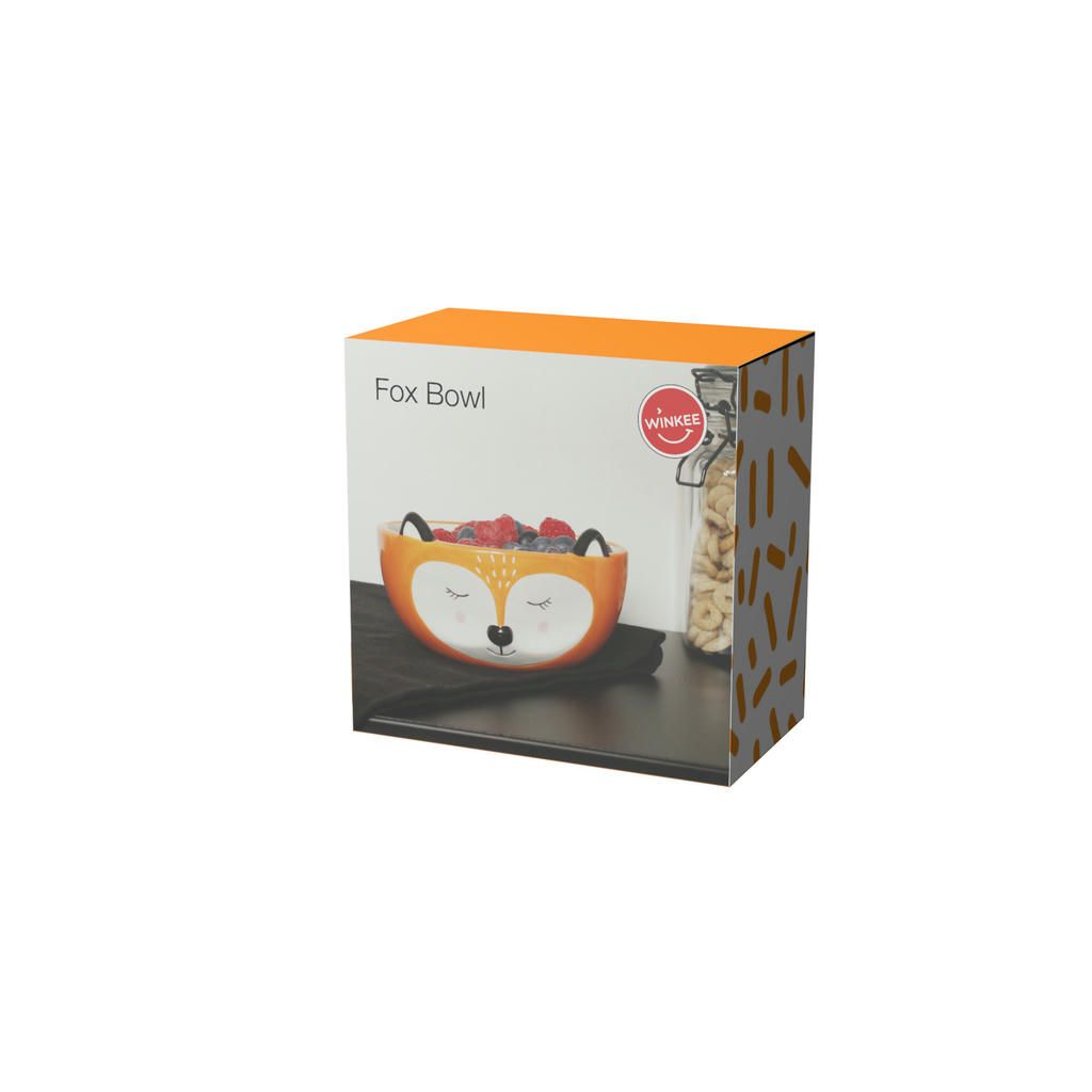 Müslischale Fuchs – niedliche Keramikschale für Frühstück und Snacks