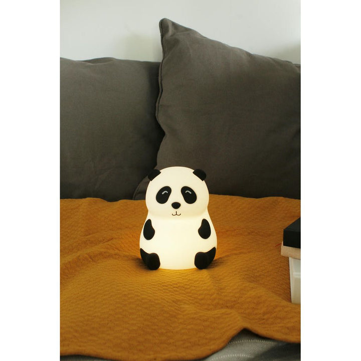 Silikon Nachtlicht Panda – dimmbare LED Kinderlampe mit Farbwechsel