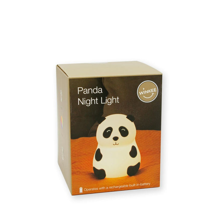 Silikon Nachtlicht Panda – dimmbare LED Kinderlampe mit Farbwechsel