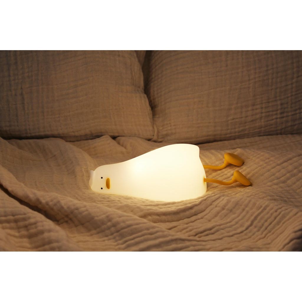 Silikon Nachtlicht Ente – dimmbare LED Lampe mit Touch Funktion
