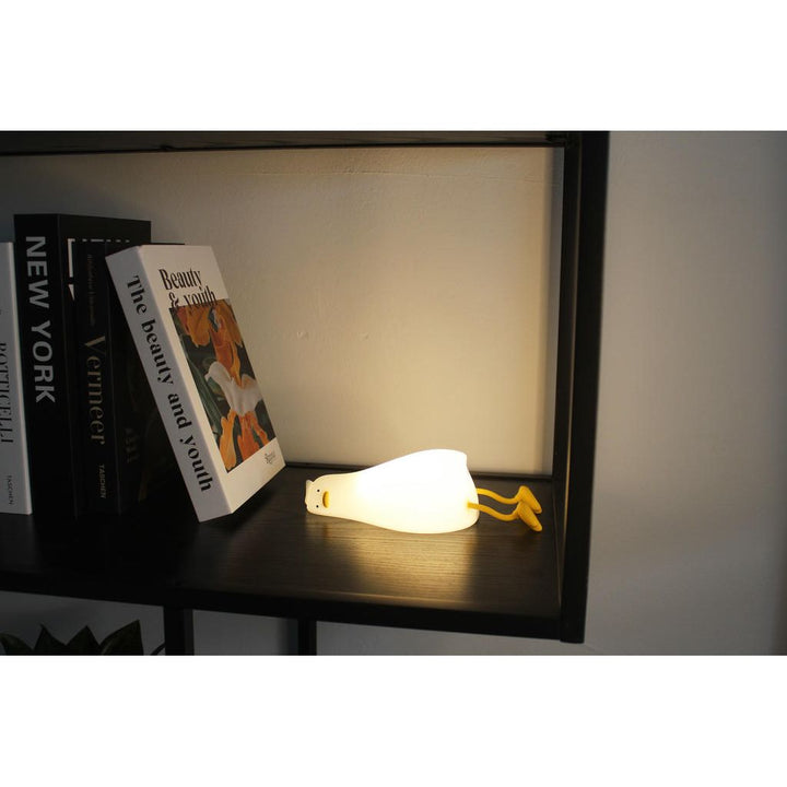 Silikon Nachtlicht Ente – dimmbare LED Lampe mit Touch Funktion