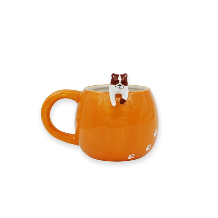 Pet Friends Hund Kaffeebecher – liebevoller Keramikbecher mit niedlicher Hundefigur