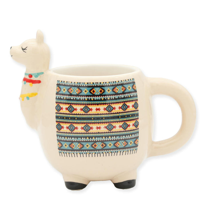 Lama Kaffeebecher – origineller Keramikbecher im charmanten Lama Design