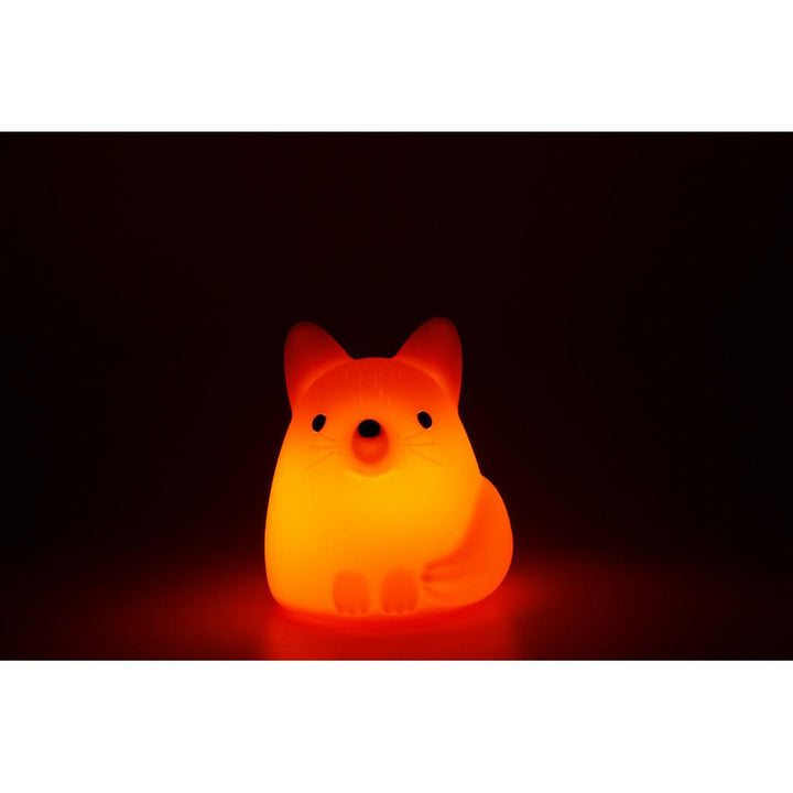 Silikon Nachtlicht Fuchs – warmes LED Licht mit Farbwechsel und Touch Funktion