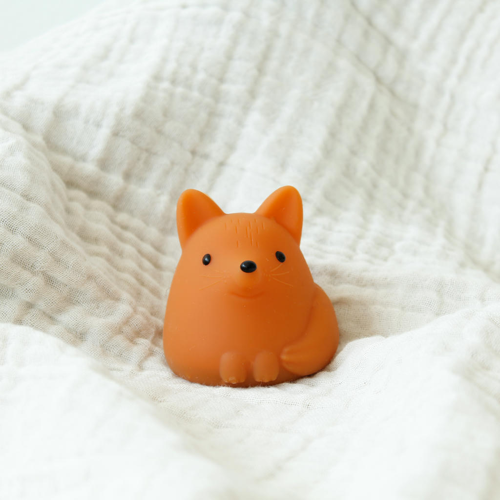 Tiny Nachtlicht Fuchs – niedliches Mini Nachtlicht aus Silikon mit Farbwechsel