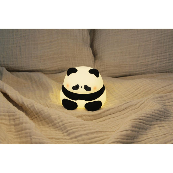 Silikon Nachtlicht Panda Momo – niedliche LED Lampe mit Timer und Farbwechsel