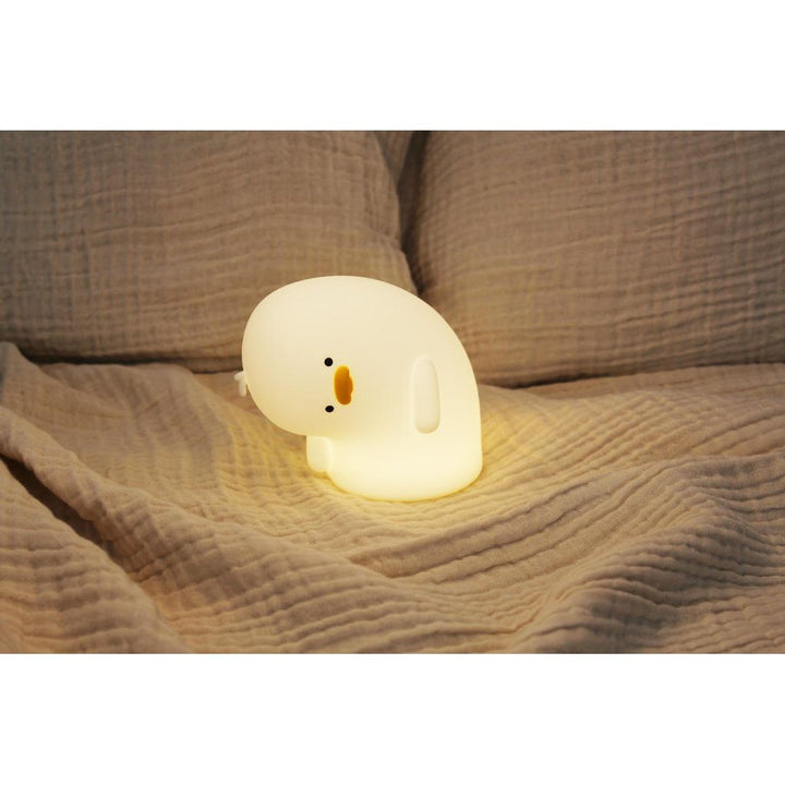 Silikon Nachtlicht Entchen Waddles – süße LED Nachtlampe mit Timer