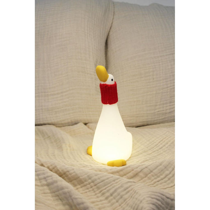 Silikon Nachtlicht Gans Snuggle – süße LED Nachtlampe aus Silikon
