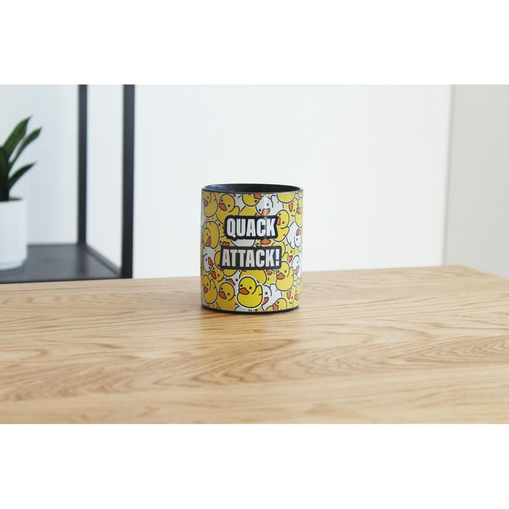 Quack Attack Kaffeebecher – temperaturverändernder Keramikbecher mit Überraschungseffekt