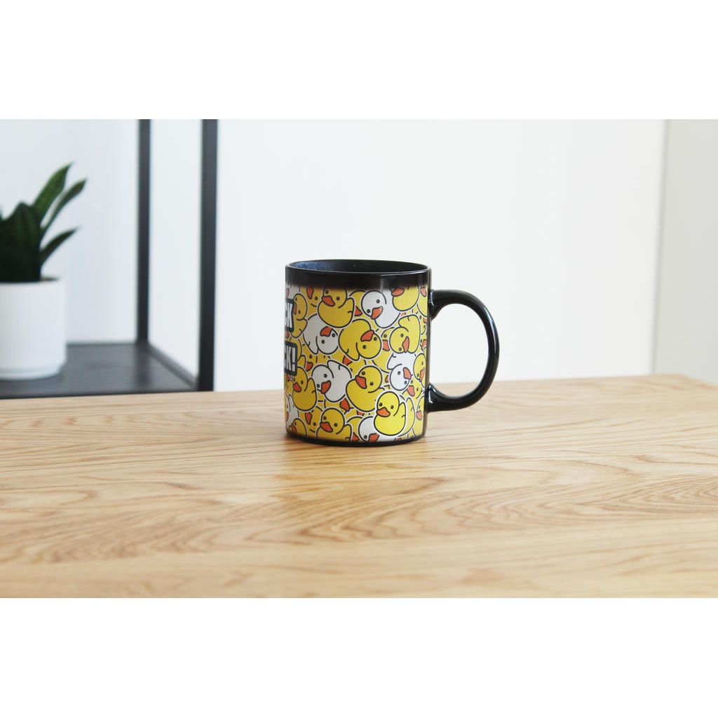 Quack Attack Kaffeebecher – temperaturverändernder Keramikbecher mit Überraschungseffekt