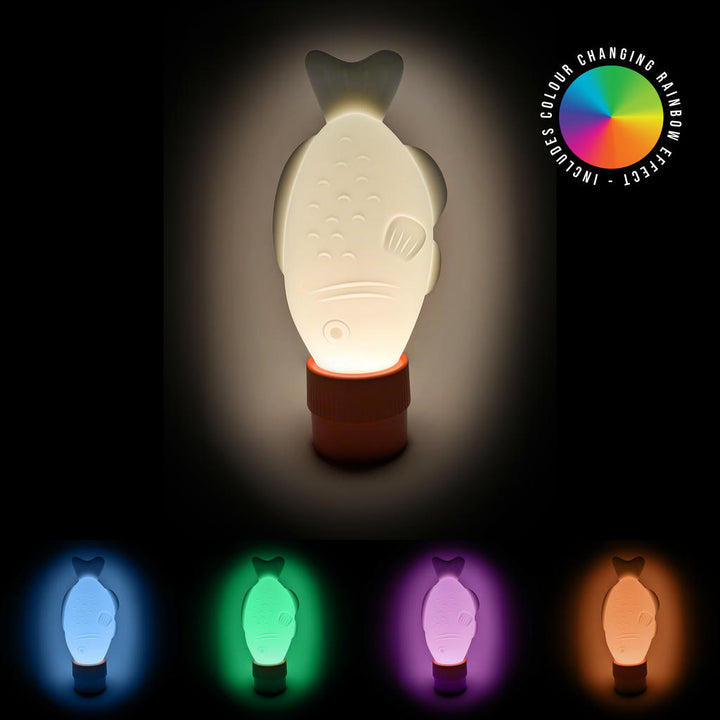 Sojasaucen Fisch Nachtlicht – originelle LED Tischlampe mit Farbwechsel