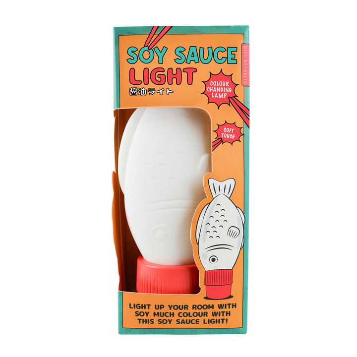 Sojasaucen Fisch Nachtlicht – originelle LED Tischlampe mit Farbwechsel