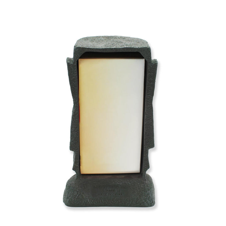 Taschentuchspender Moai dekorativer Tissue Spender im Steinfiguren Design aus Polyresin