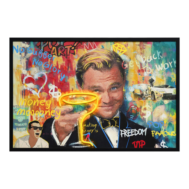 Lumière d’Art Collection – LED Wandbild Leonardo Business 90 x 60 cm
